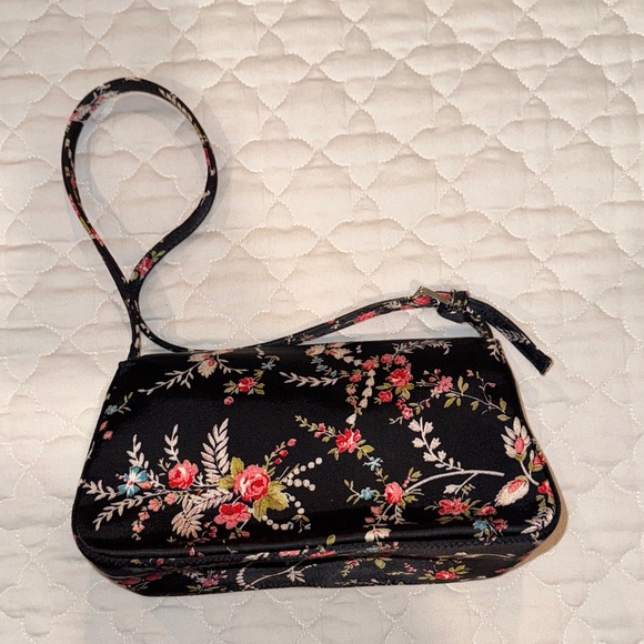 Ramon Tenza Floral Black Women\'s Bag